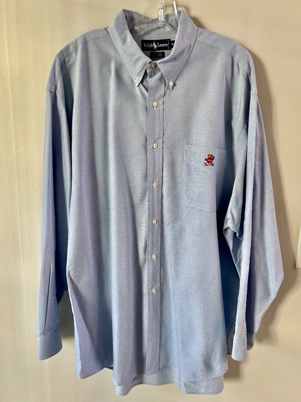 👕 Men's Ralph Lauren Polo Bear Oxford Shirt - XL Classic Fit 👕